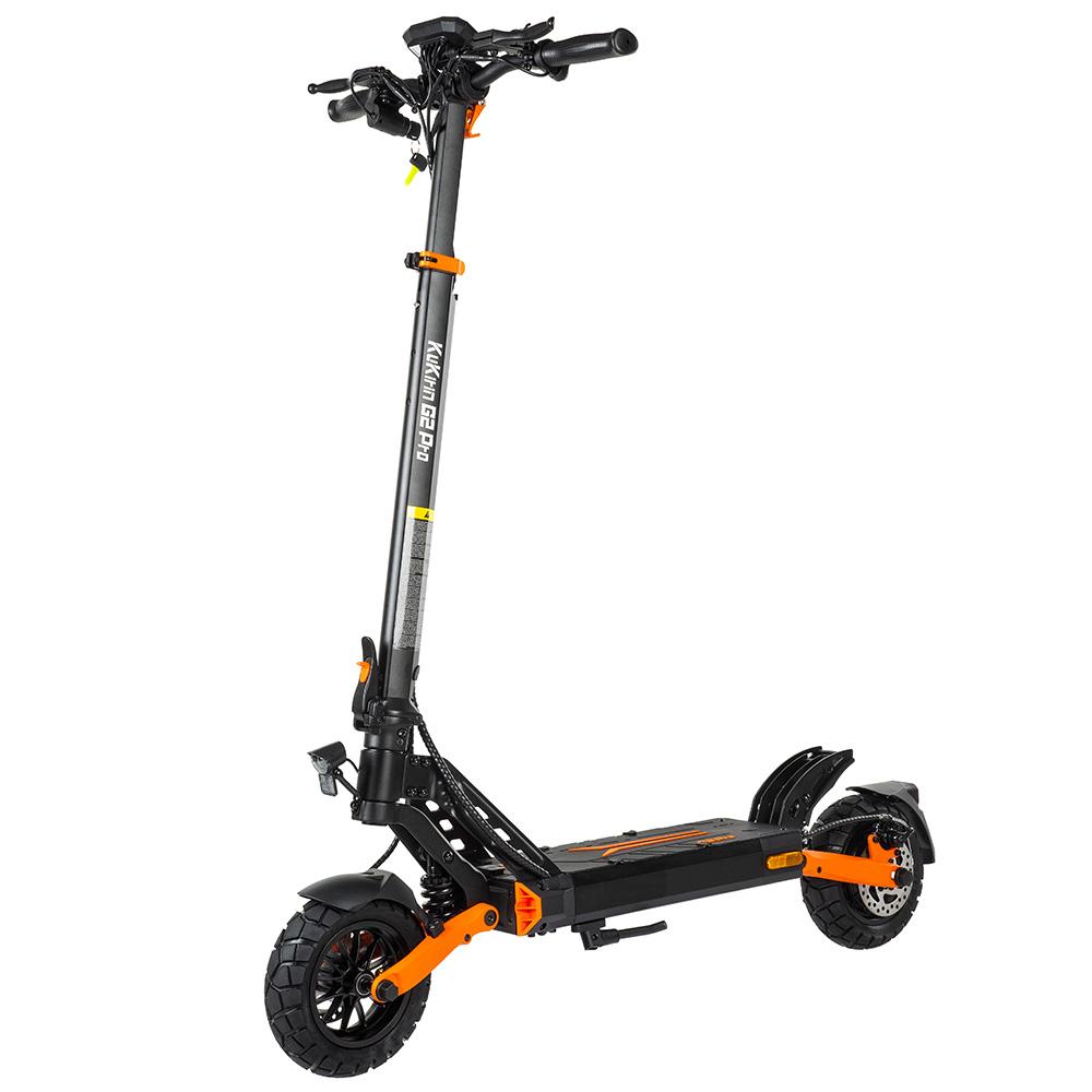 Monopattino Elettrico Kukirin G2 Pro ABE Motore 250W Velocità Massima 20km/h E-Scooter Città Pieghevole 9" Freni a Disco Doppi Carico Massimo 120kg