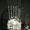 Glass Sunlight Pendant Set, 10 Piece Faceted Accent for Window Display, Party Styling and Home Room Display Use