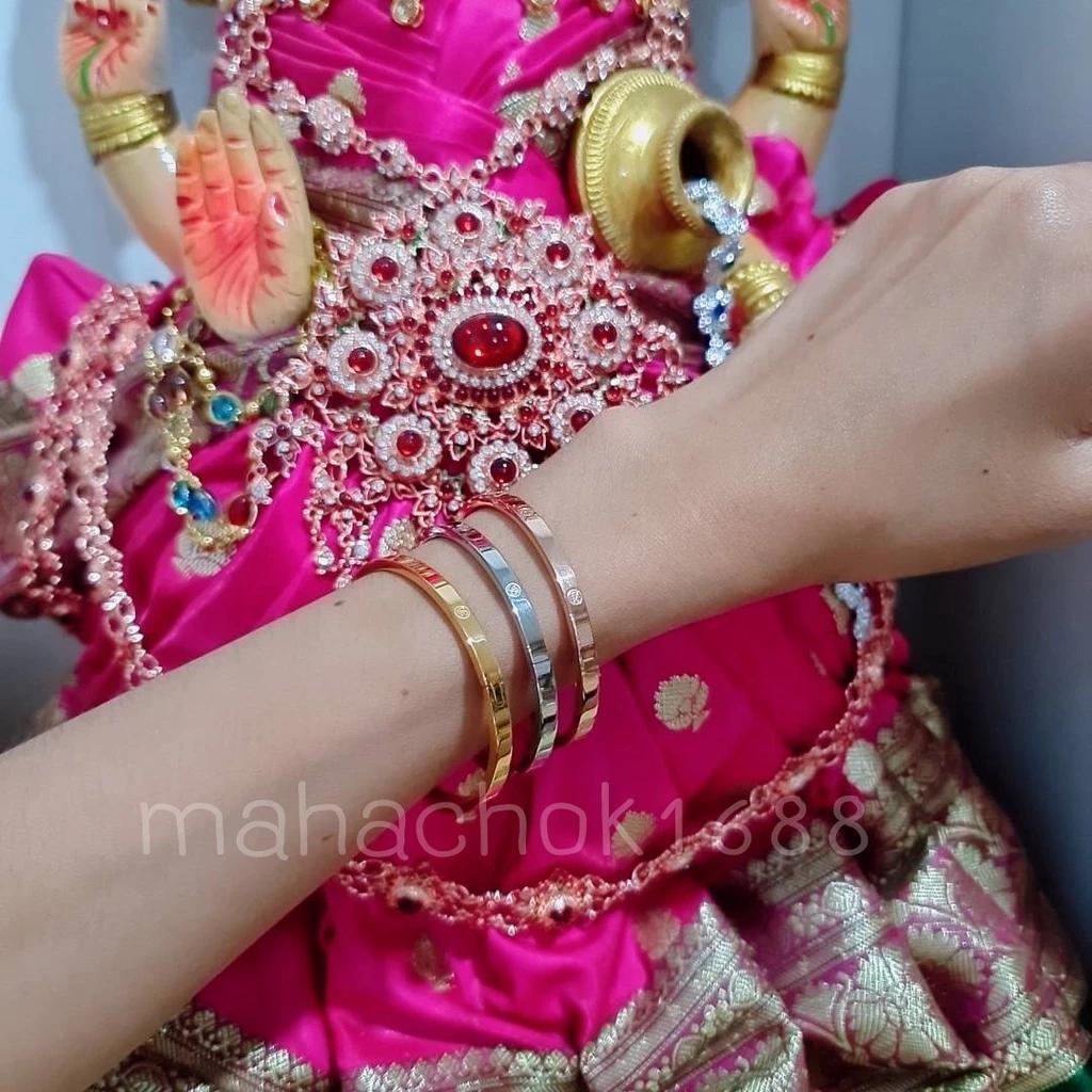 Om Bangle Hinduism Buddhism Ganesha Elephant Head God Powerful Success Wealthy Amulet Talismans Jewelry Vintage Gifts Protect Health Lucky Rich