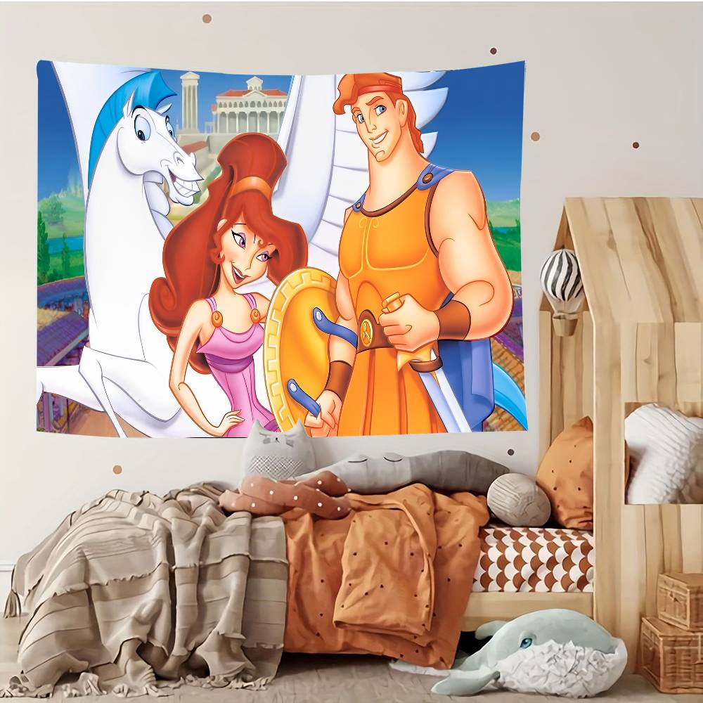 Hercules Tapestry Customizable Tapestries Of Various Styleswall Hangings Celebrity Photo Printingwall Hangings