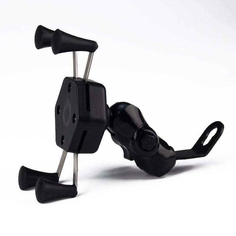 ABS X Shape Bike Phone Bracket Motorcycle Mobile Phone Holder for Bicycle Motorcycle