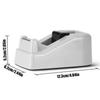 Durable Adhesive Tape Cutter Plastic Tape Cutting Tool Office Supplies Tape Dispenser  Paper Tape