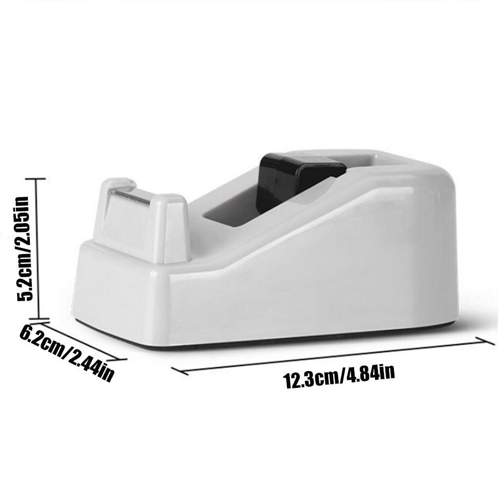 Durable Adhesive Tape Cutter Plastic Tape Cutting Tool Office Supplies Tape Dispenser  Paper Tape