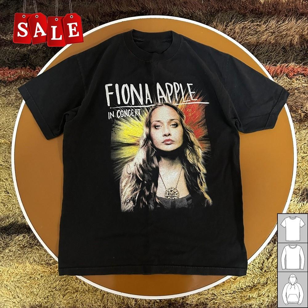 New Vintage Rare Fiona Apple Concert Gift For Fans Unisex S5XL Shirt BI219 Unisex T-Shirt