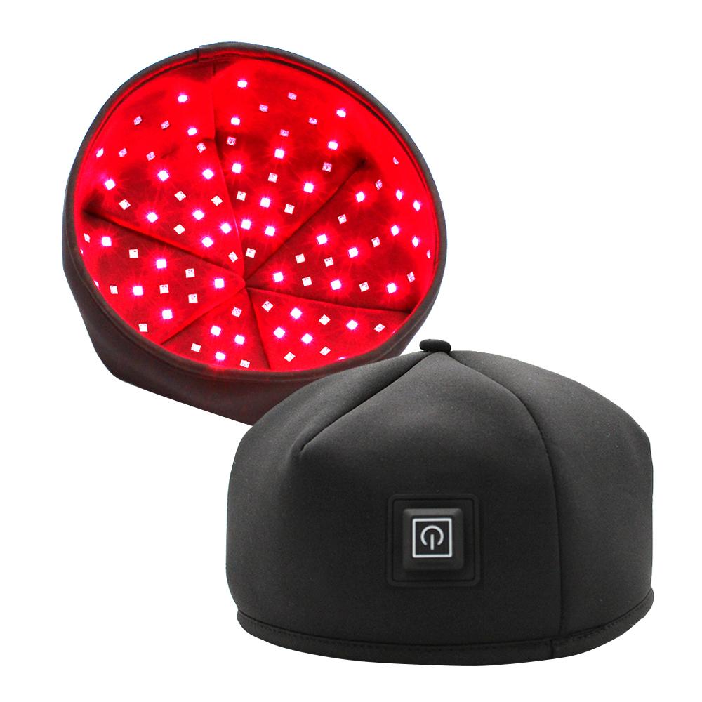 Factory Custom Logo Hair Care Cap Red Light Led Device Therapy Hair Red Light Therapy Cap 120 Pcs