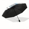 1pc Six Cute Kittens Automatic Opening and Closing Umbrella - Small Umbrella Suitable for Various Occasions, Portable 3-Fold Small Umbrella