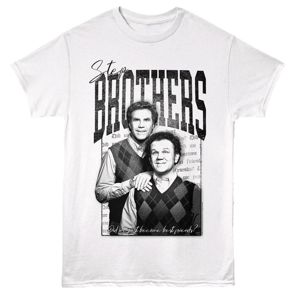 Step Brothers Movie Did We Just Become Best Friends Men T Shirt S