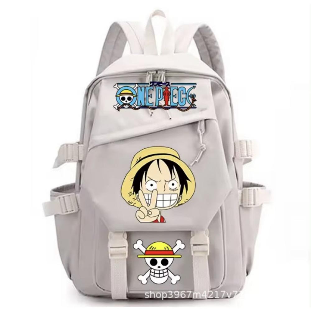 ONE PIECE High School Junior High School Student Elementary School Bag Luffy Fashion Trend Large Capacity Teen Backpack