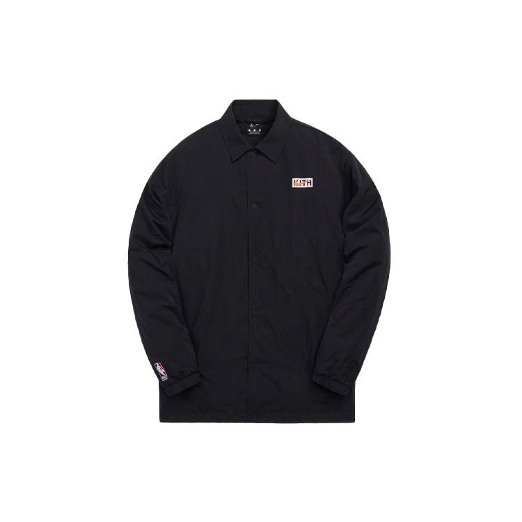 Nike x KITH New York Knicks Coaches Jacket Black Men s CZ1801-010 M