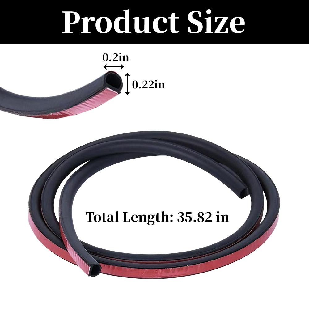 Универсальная уплотнительная полоска для крышки топливного бака, универсальное уплотнительное кольцо для крышки порта зарядки, водонепроницаемые, пылезащитные автомобильные аксессуары