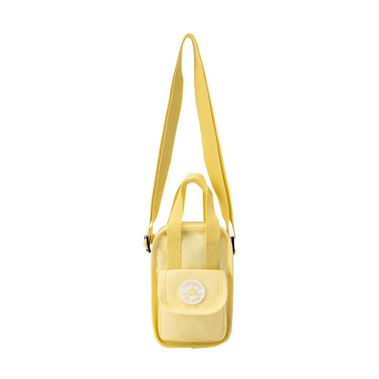 New Converse Polyester Handbag, Shoulder Bag, Crossbody Bag Small Goose Egg Yellow CV2513031PS-006