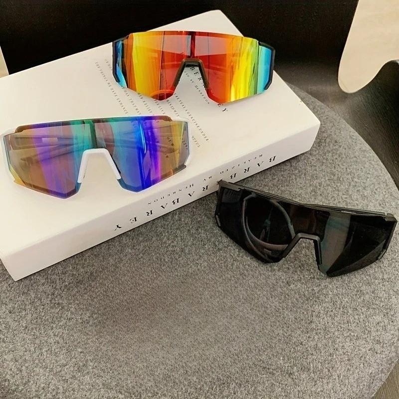 3pcs Stylish Anti Wind Decorative Glasses for Men and Women Design with Vibrant Colors