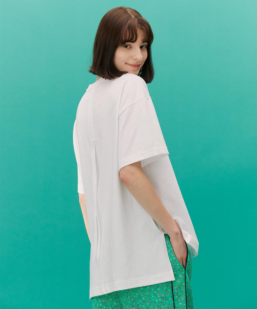 CETU Loose Fit Short Sleeve T-Shirt (White)