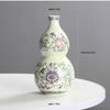 Antique Blue and White Chinese Porcelain Vase - European & American Handicraft for Flower Arrangements