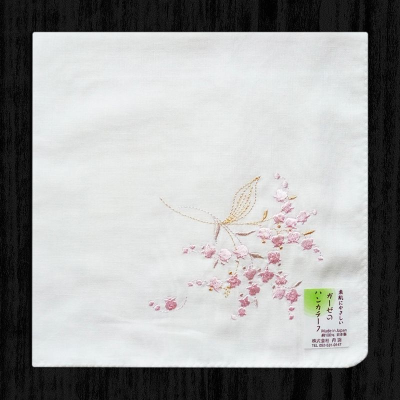 

Хлопковая марля односторонняя двухслойная толстая лилия носовой платок White(Original white background)