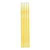 100PCS/Bag Lady   Disposable Extension Mascara Brush Eyelash Glue Clning Stick(Yellow)