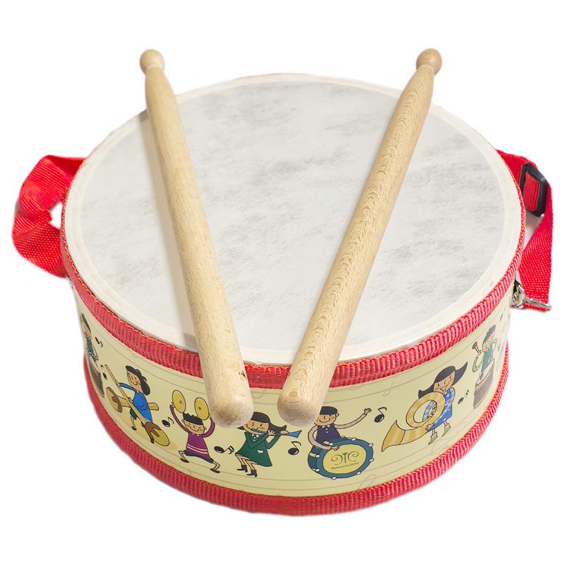 Double-Sided Children s Military Hand Drum - Musical Instrument for Early Education