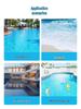 Cross Black Whale Inflatable Water Toy - PVC Floating Raft Bed for Children's Swimming and Sea Play