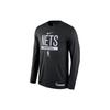 Nba Brooklyn Nets Team Logo Long Sleeve Dri Fit T Shirt DR6504-010