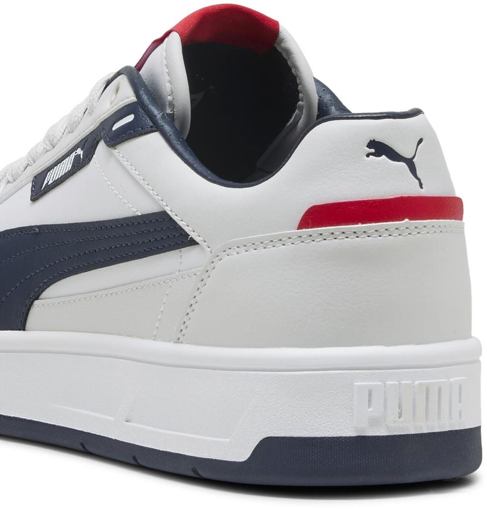 Puma Court Classic Street Unisex Sneakers White/navy/ash Grey
