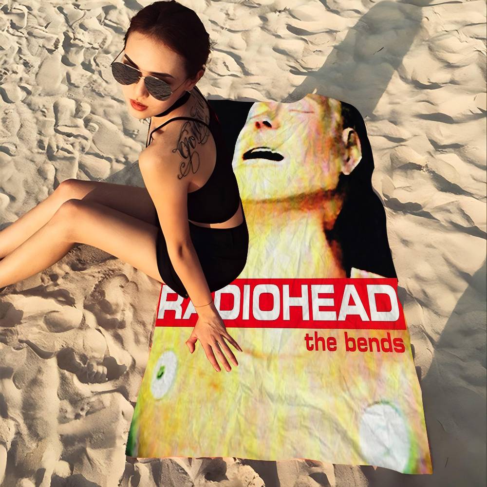 Rock Band R-Radiohead Microfiber Beach Towel Absorbent Quick Dry Soft Yoga Swimming Resort Mountain Climbing Towel