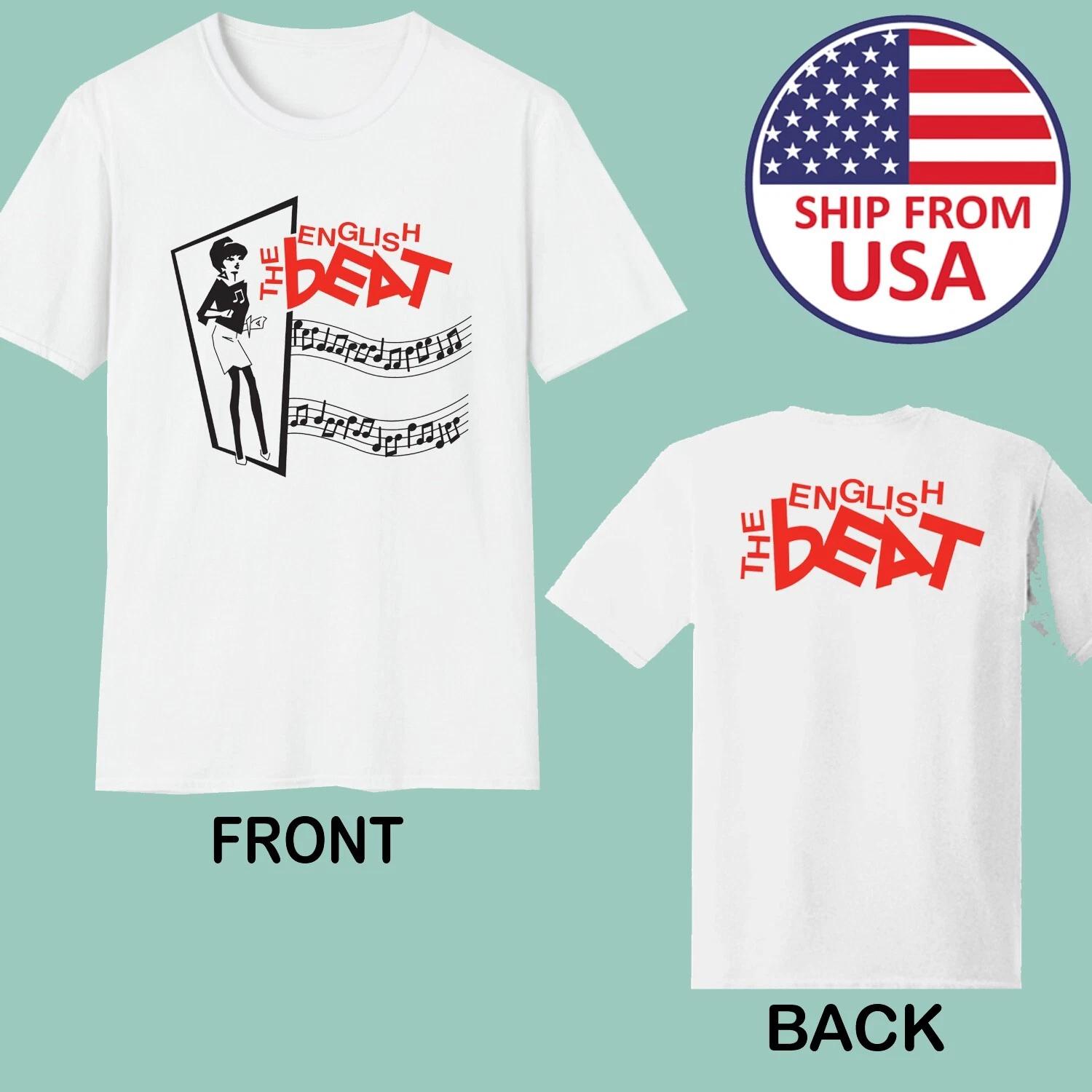 The English Beat Men s White Size S to 5XL XL