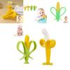 Unique Baby Silicone Teether Set With Colorful Corn And Banana Designs For Infants