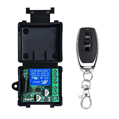 1CH 10A Remote Control Switch Asking Code Mini Module RF433Mhz Wireless 2CH Transmitter Wide Voltage DC 12V Relay