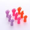 6pcs Rubber Non-slip Mix Shaped Tail Buckle Weave Stopper Knitting Needles Stitch Protectors Needle Tip Sewing Tools