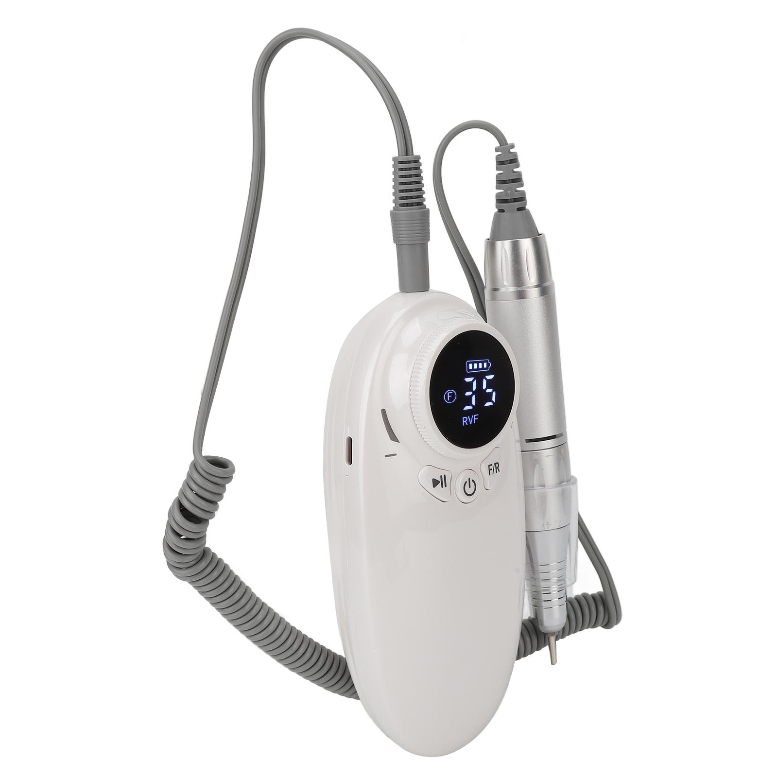 

Перезаряжаемая электрическая дрель для ногтей, электрический маникюрный набор, портативная машинка для полировки ногтей со скоростью 35000 об/мин