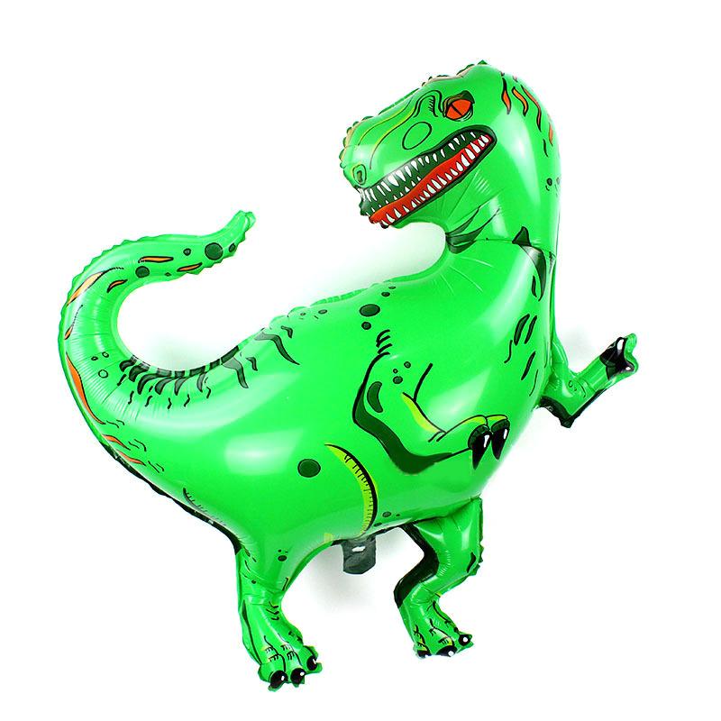 

Алюминиевая фольга ходячий динозавр воздушный шар джунгли детский животный день рождения украшенный юрский динозавр игрушка