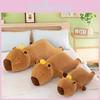 Adorable Water Capybara Plush Pillow Perfect For Cozy Bedtime Snuggles And Decor