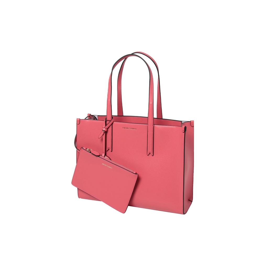 Emporio Armani Fashion Simple Gold Logo Tote Bag Women tote bags pink Y3D244-YH15A-87193