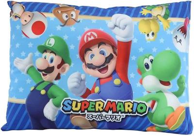 Junior Nintendo Mario for School Entrance Elementary 4505002300 Pillow, Let's Dream, Kids' Pillow, Children, Goods, Preschool, Kindergarten,