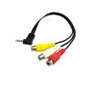 OTORAM Compatible/Replaceable ALPINE AUX Conversion/Video Input Cable Drive Recorder Connection