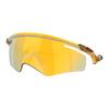 Oakley Trendy Fashion Design Irregular Shape Sunglasses Unisex Sunglasses Yellow OO9481D