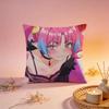 Trendy Kkanansama wa Akumade Choroied Cushion Cover Comfortable Durable Pillow Cover MultiScene for Home Office Car Sofa