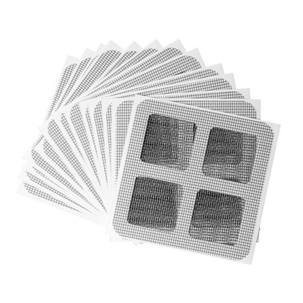 Adhesive Drain Cover Disposable Hair Stickers Fine Grid Filter Mesh for Shower Sink Bathtubs Smooth Drainage