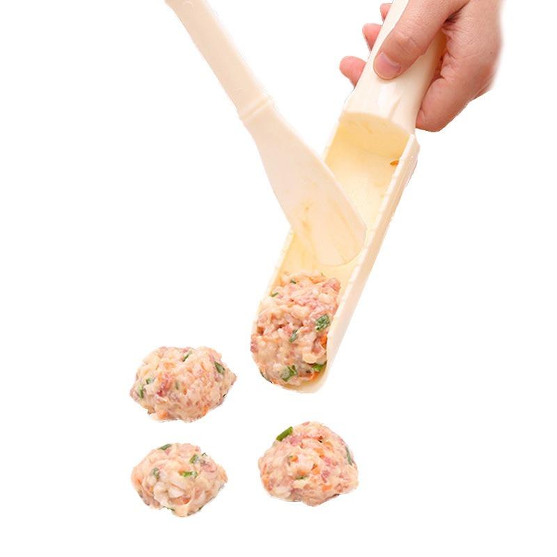 Meatball Making Machine - Home Use - Special Tool for Frying Meatballs - Shrimp Paste and Fish Ball Mold - Multi-functional Scoop Tool