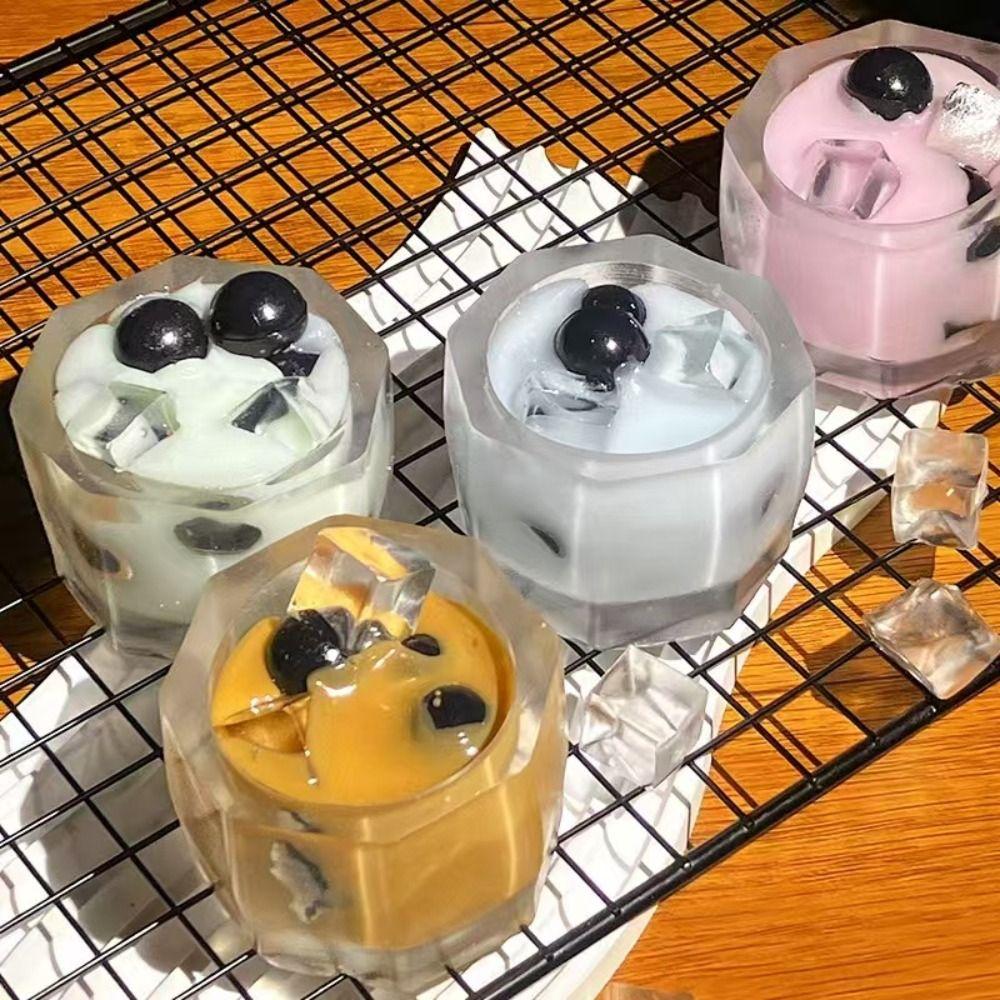 Soft Material Pearl Milk Tea Cup Squeeze Toy Handmade Imitation Dessert Toy  Ideal Girls Gift