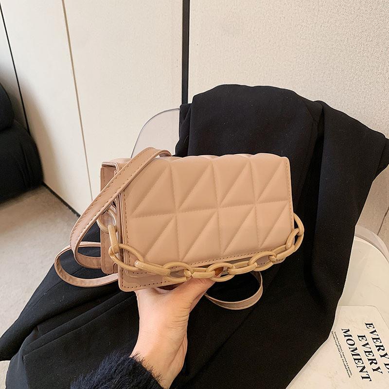 Stylish Korean Diamond Quilted Crossbody Bag For Women In Trendy Colors For Everyday Use