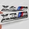 Silver Grey Black X1M X2M X3M X4M X5M X6M X7M X8M COMPETITION Emblems for BMW F97 F98 E70 F85 F95 E71 F86 F94 Car Badge Trunk