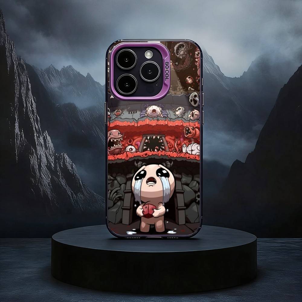 The B-Binding Of I-Isaac-AC Black Candy silver phone case Phone Case For iPhone17,16,15,14,13,12,11 Plus,Pro Max