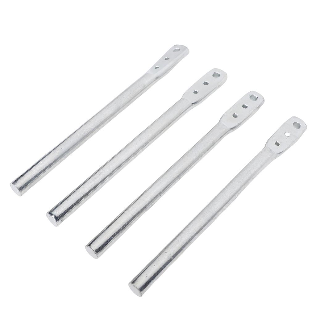 4 Piece 3 Hole Wire Bender, High Strength Multifunctional   Tool Made of High Quality Steel with 3 Holes of Different Diameters for Fixing Fence
