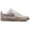 Nike Court Vision Lo Suede Comfortable Versatile Sneakers Men Sneakers White Gray IO0461001