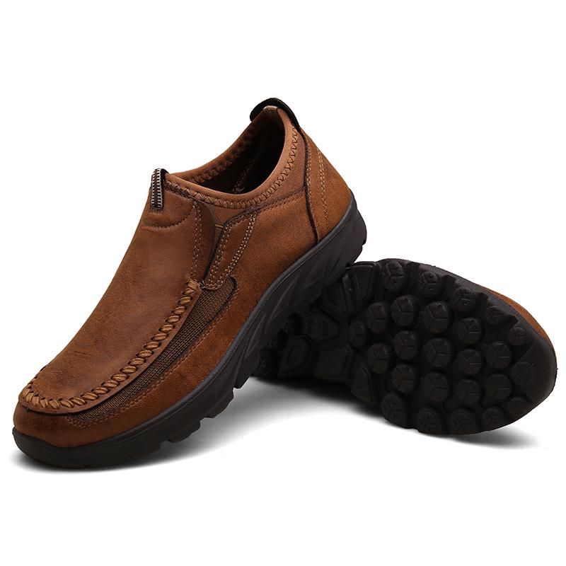 Men Casual Shoes Brand 2022 Fashion Mens Loafers Moccasins Breathable Slip on Retro Driving Shoes Men Sneakers Plus Size 39-48