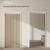 JNL N86209 Punch-Free Folding Room Divider Door Curtain