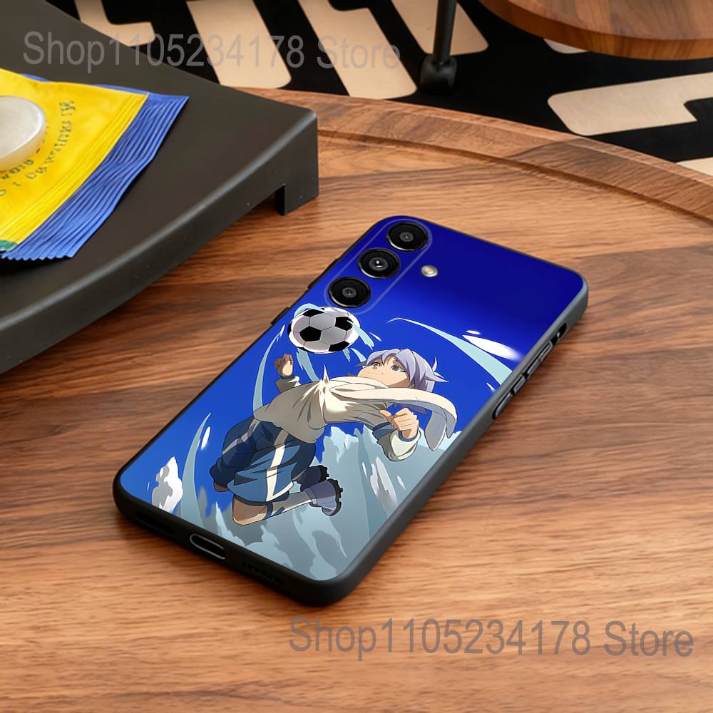 I-Inazumas Aniem E-Eleven Phone Case for Samsung S24 S22 S25 Ultra S9 S20 FE S23 Plus S10 S21 Shockproof Funda Cover