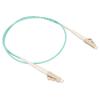 Fiber Patch Cable OM3 Core 0.5M LC to LC Simplex Multimode Fiber Optic Cable for SFP Transceivers