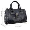 Versatile Shoulder Bag Rivet Messenger Bag for Teen Girl Handbag Crossbody Bag